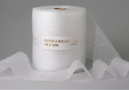 Papier Bulle (ورق فقاعات التغليف للحمايه )